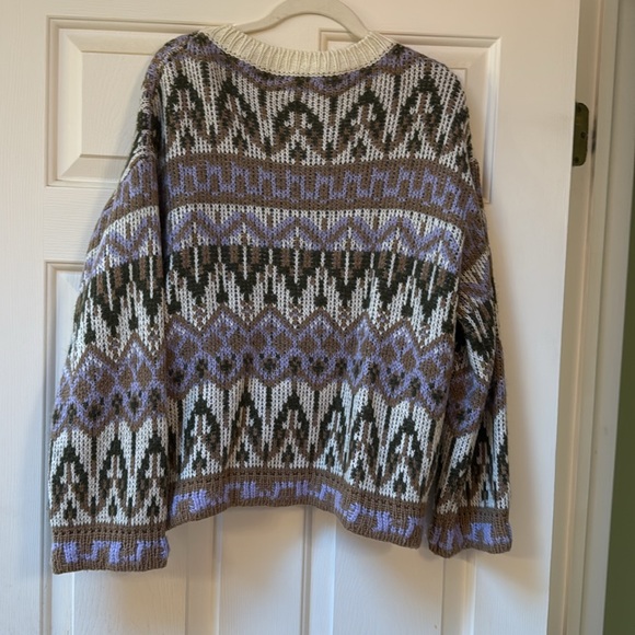 Anthropologie alpaca blend pullover sweater size M. NWOT $195 Made Italy - Picture 6 of 6